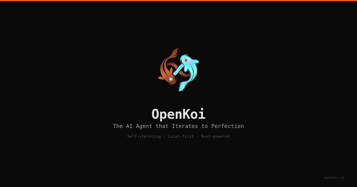 OpenKoi AI coding agent